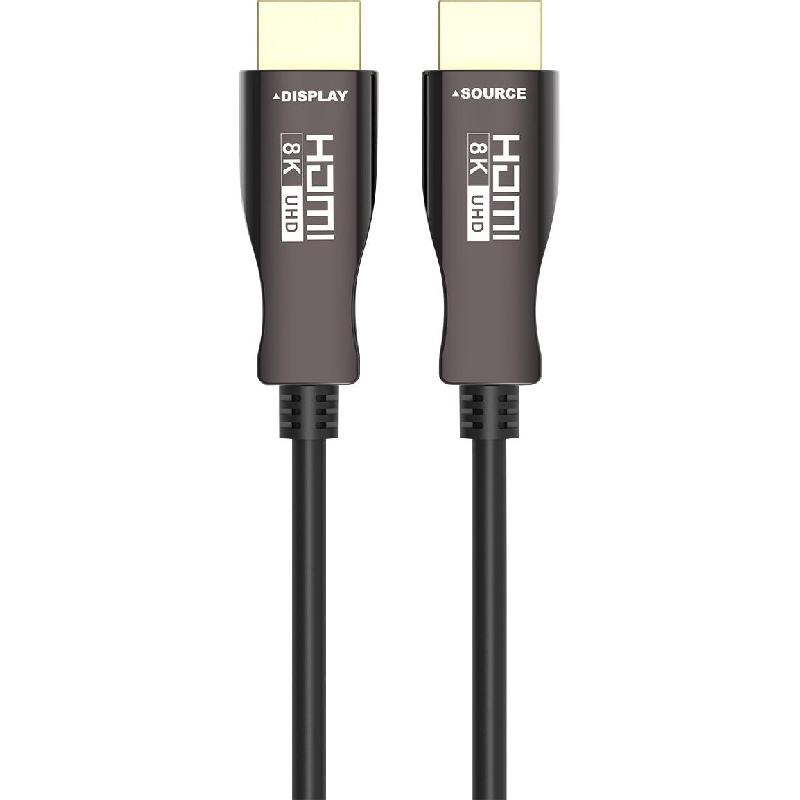 FeelTek Mimir Fiber Optic 8K HDMI Cable AV Cable, 15.00 m ( 16.40 yd )
