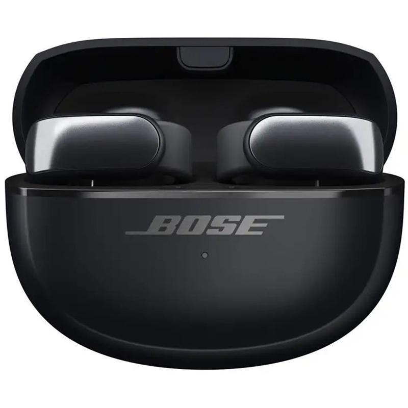 Bose Ultra Open Earbuds, Bluetooth, USB-C, Built-in Microphone, Black