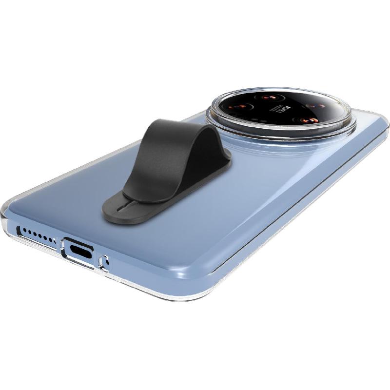 Just in Case Soft TPU Back Cover Mobile Case with Strap, for Xiaomi 14 Ultra 5G, Clear — 3