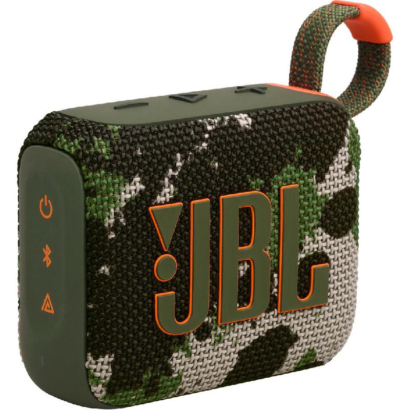 JBL GO 4 Portable Speaker, Bluetooth, up to 7 Hours Playtime, Squad
