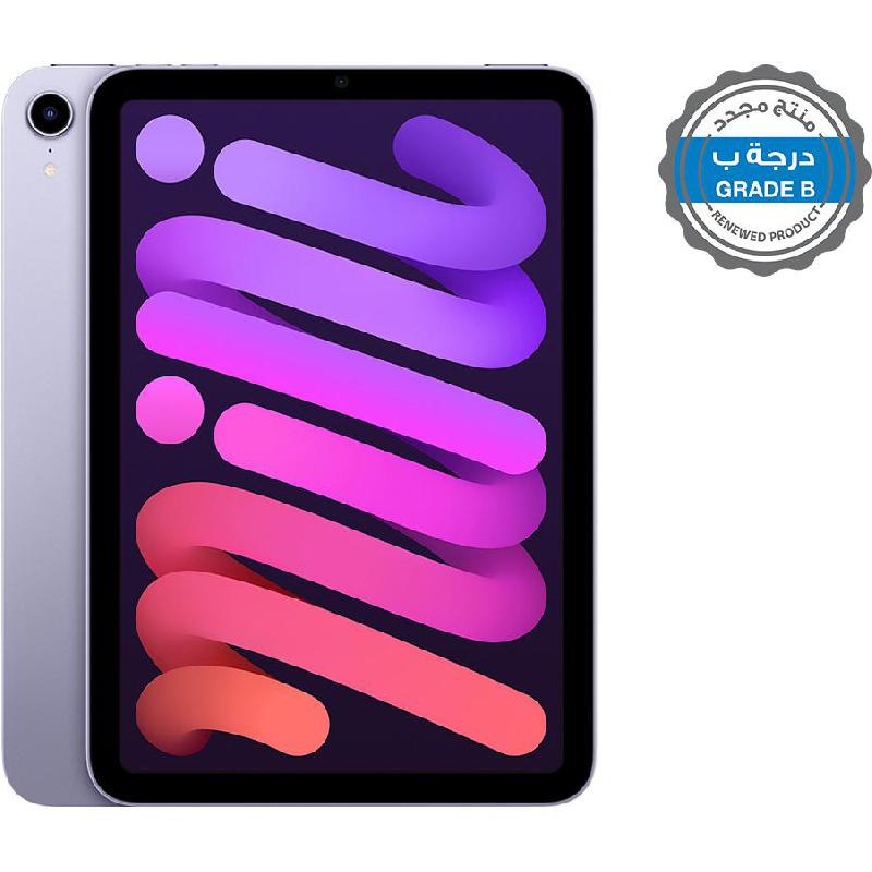 Renewed Grade B Apple iPad mini 6 Tablet - Wi-Fi, 8.3", 256 GB, Purple