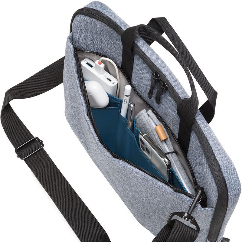 Dicota Slim Eco MOTION Laptop Messenger Bag, for 10"/11.6" (Device), Blue — 3