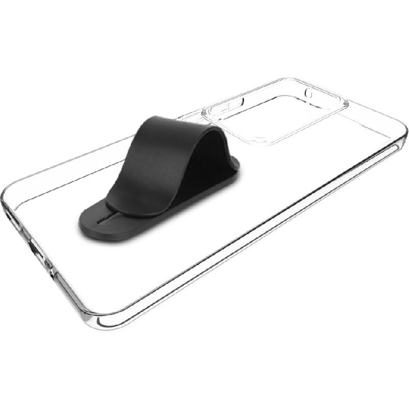 Just in Case Soft TPU Back Cover Mobile Case with Strap, for OPPO Reno11 F 5G, Clear — 2