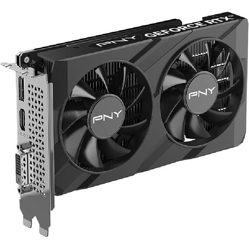 PNY TECHNOLOGIES GeForce RTX 3050 Verto Dual Fan Edition Graphics Card, 6 GB GDDR6