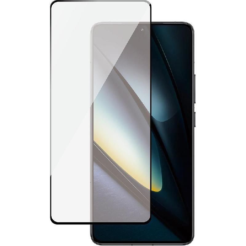 PanzerGlass SAFE Case Friendly Smartphone Screen Protector, Tempered Glass, Edge-to-Edge, Black, for Xiaomi POCO F6 Pro 5G