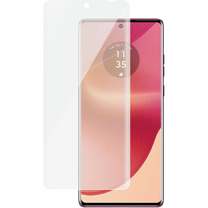 PanzerGlass SAFE Case Friendly Smartphone Screen Protector, for Motorola edge 50 fusion/moto g85 5G, Tempered Glass, Edge-to-Edge, Black