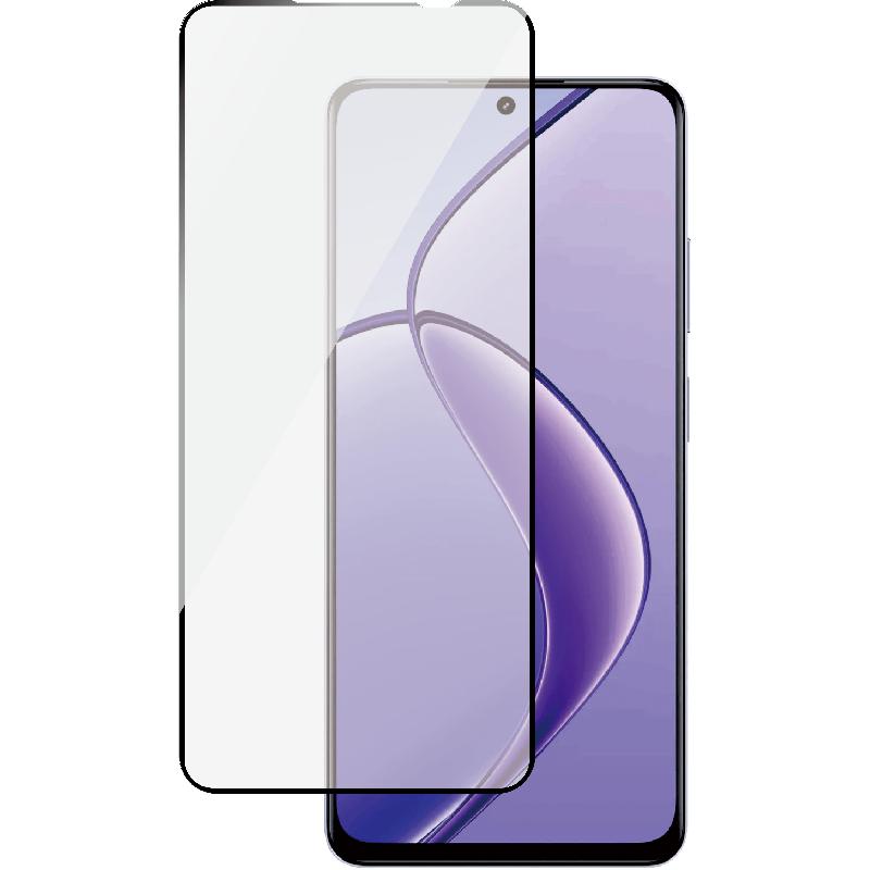 PanzerGlass SAFE Case Friendly Smartphone Screen Protector, Tempered Glass, Edge-to-Edge, Black, for Realme 12X 5G/Realme 12/Realme C65