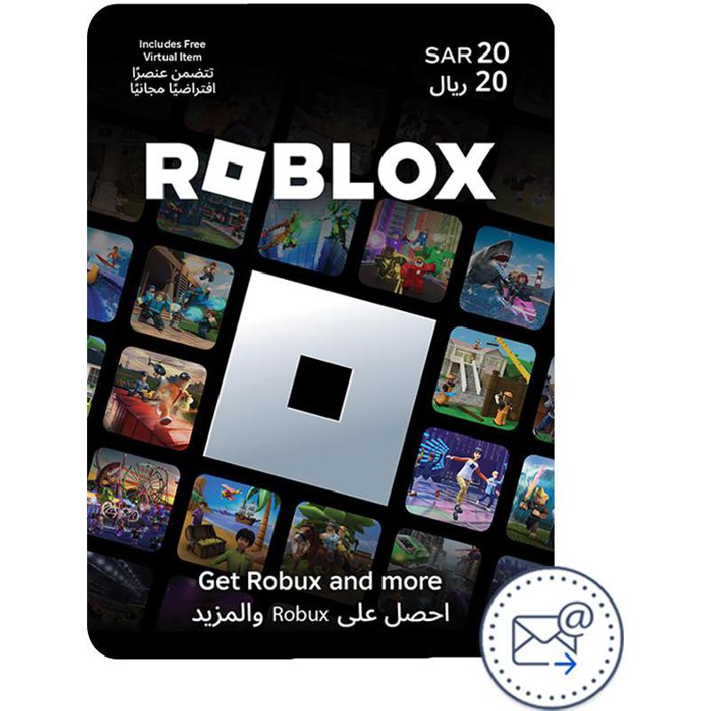 Roblox SAR 20 Play Gift Code (Delivery by eMail), Digital Code (KSA)