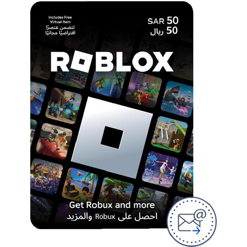 Roblox SAR 50 Play Gift Code (Delivery by eMail), Digital Code (KSA)