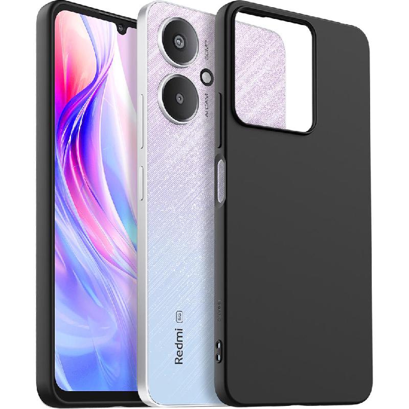 Araree A-Fit Back Cover Mobile Case, for Xiaomi Redmi 13C 5G, Black