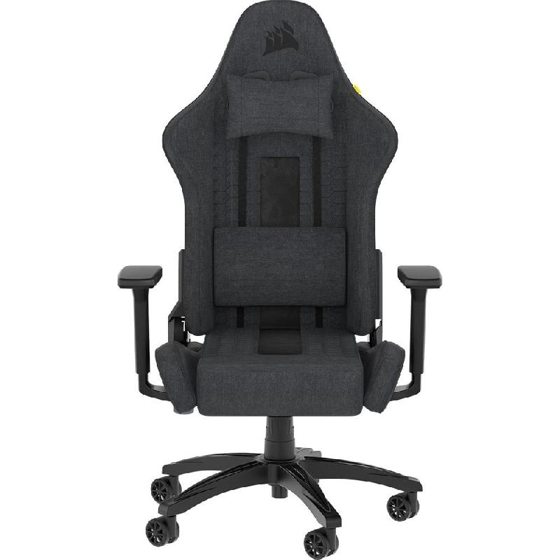CORSAIR TC100 RELAXED Gaming Chair, Black & Grey