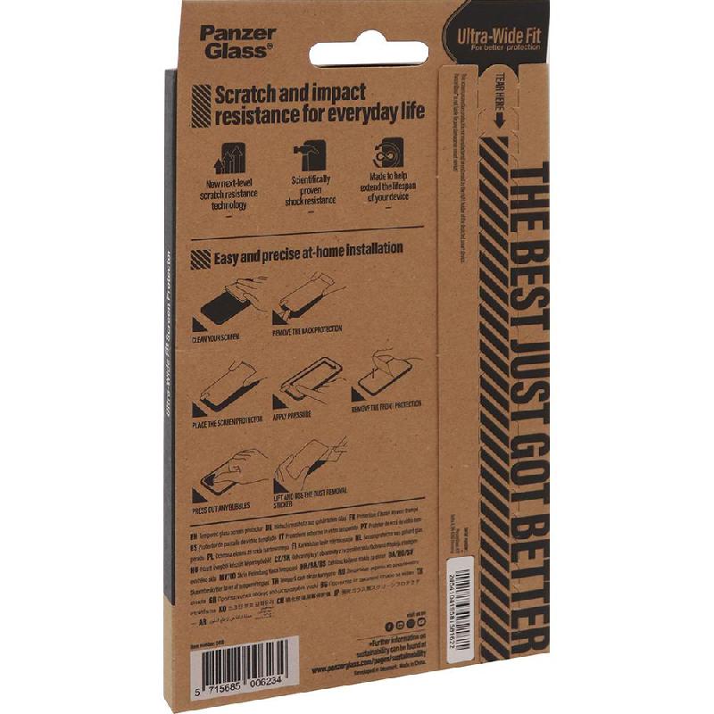 PanzerGlass Ultra-Wide Fit Smartphone Screen Protector, Tempered Glass, for Huawei Pura 70 — 3