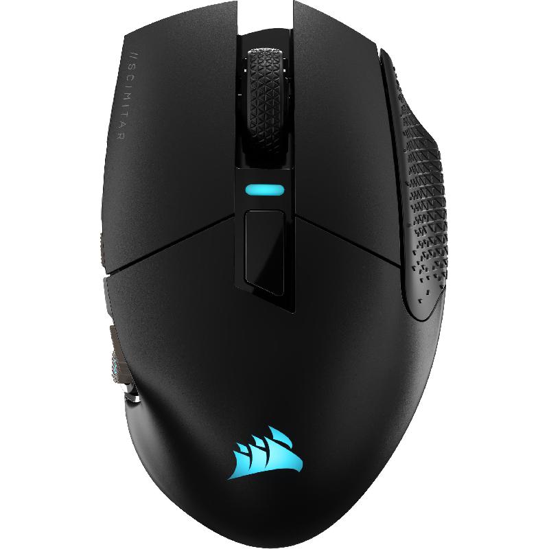 CORSAIR Scimitar Elite Gaming Mouse, Wireless, Optical, MARKSMAN 26000 dpi, Black