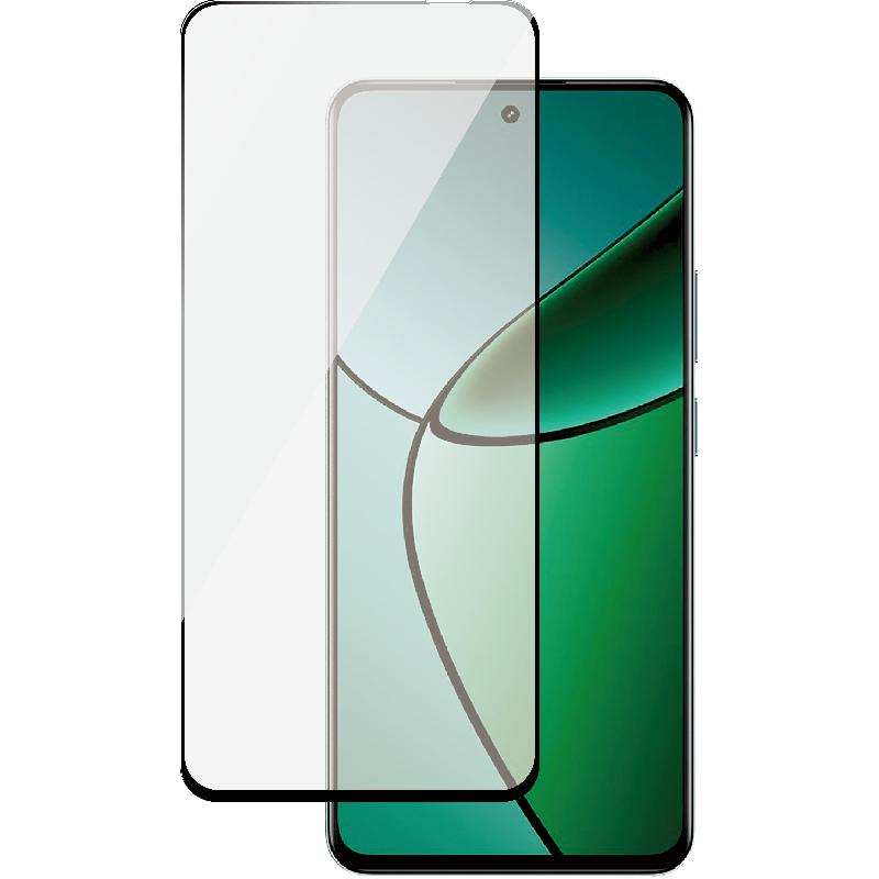 PanzerGlass SAFE Case Friendly Smartphone Screen Protector, Tempered Glass, Edge-to-Edge, Black, for Realme 12+ 5G