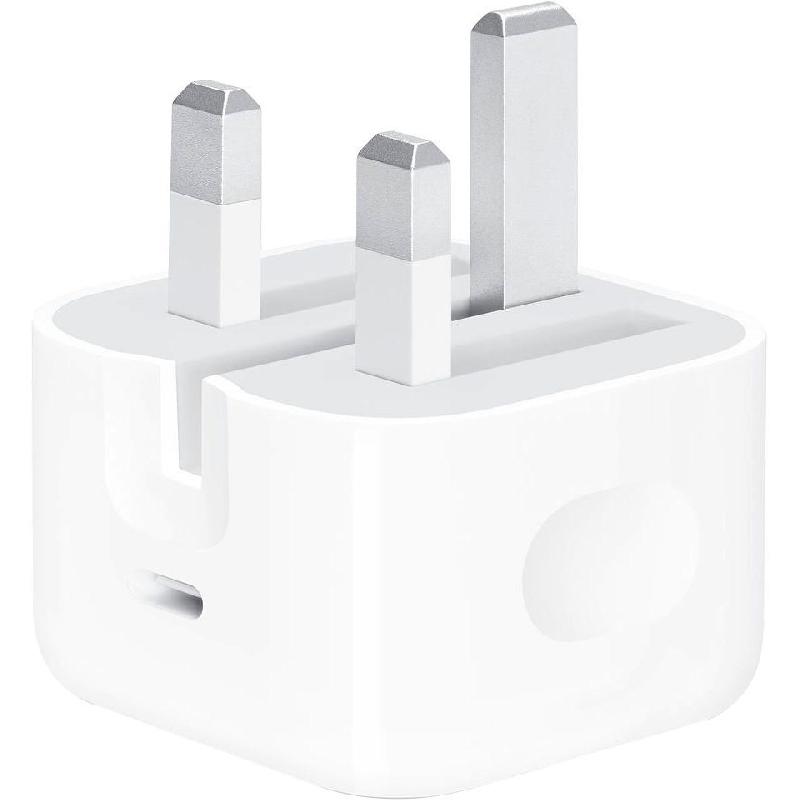Apple Adapter Power 20W USB-C Power Adapter, 20 Watts, Single USB-C, White