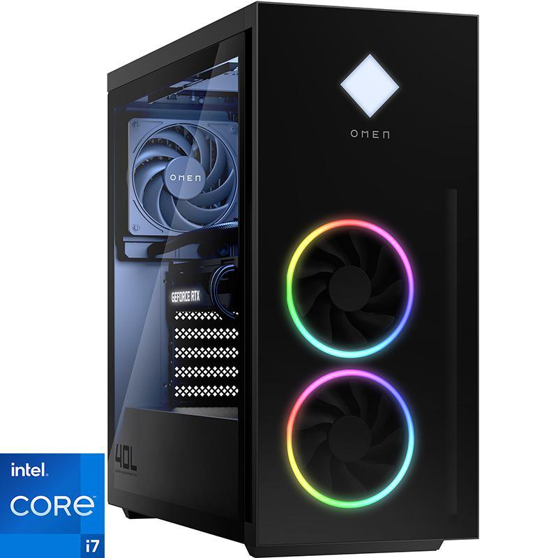 HP OMEN 40L GT21-2000nx Gaming CPU, Intel Core i7-14700K (14th Gen), 64 GB RAM, NVIDIA GeForce RTX 4070 Super (12 GB), 1 TB PCIe NVMe TLC SSD