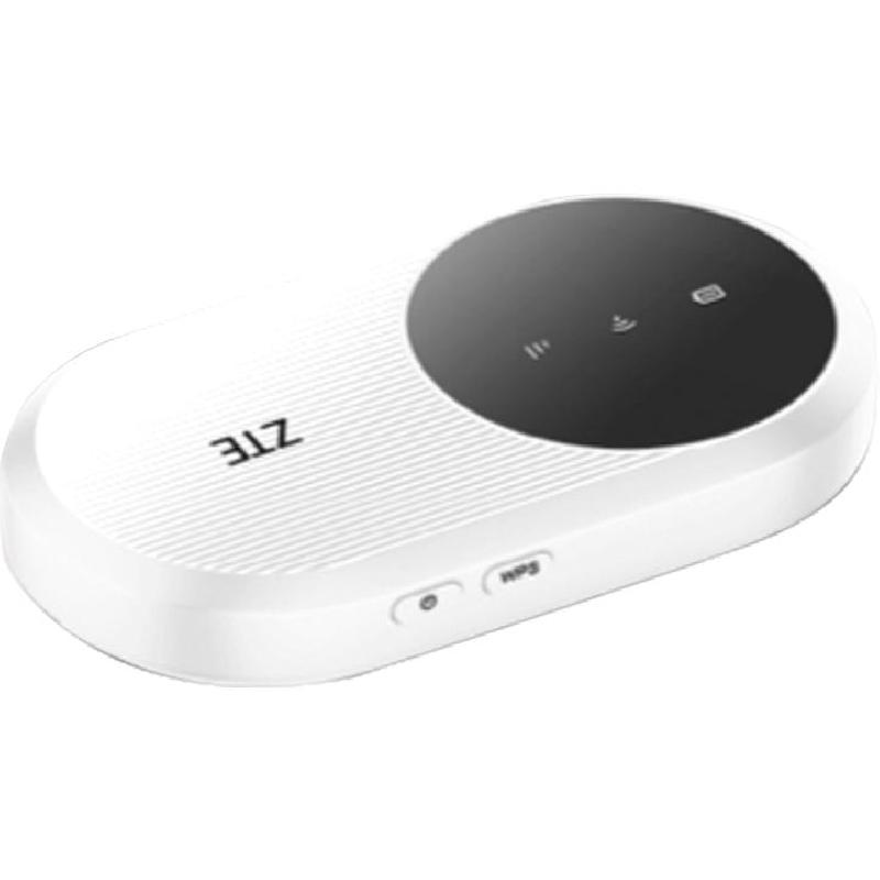 ZTE U20 4G Portable Router, up to 300 Mbps, up to 32 Devices, Dual Band (2.4 GHz/5 GHz), Wi-Fi 6 (802.11ax), White