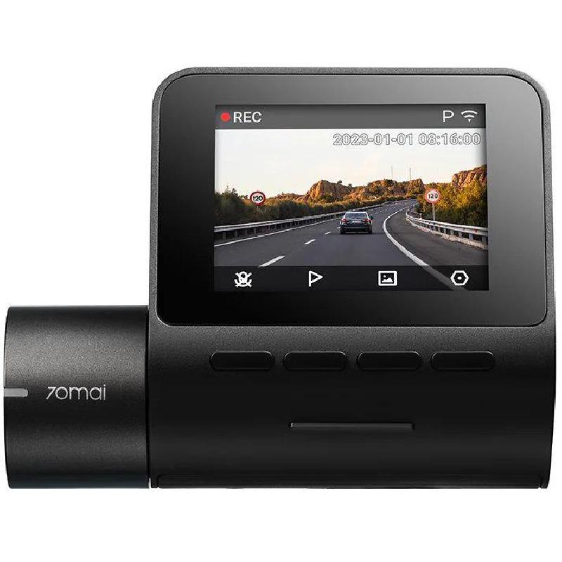 70mai A200 Dash Cam, for Most Smartphones with Android OS/iOS, Black