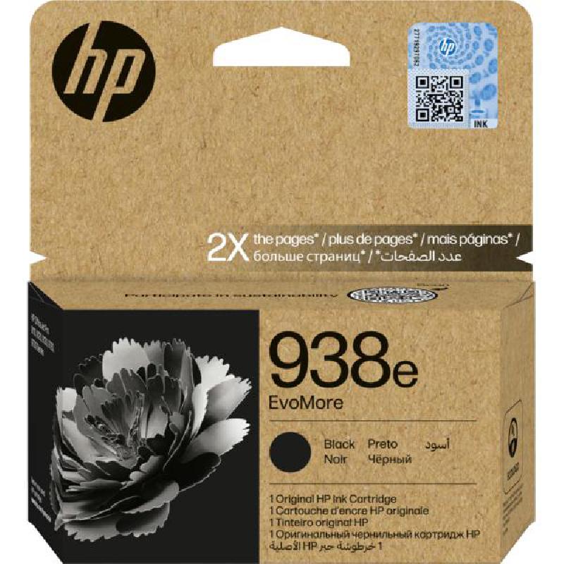 HP 938e Inkjet Cartridge, Black