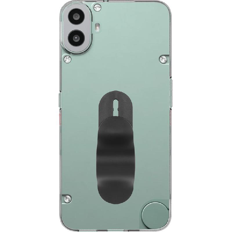 Just in Case Soft TPU Back Cover Mobile Case with Strap, for Nothing CMF Phone 1, Clear