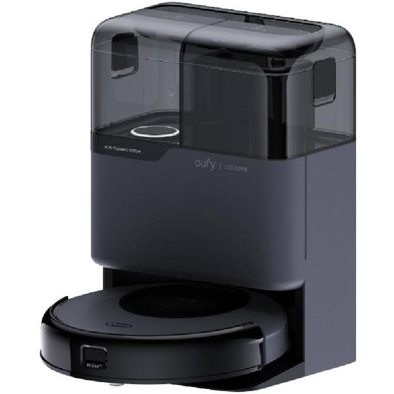 Eufy Omni C20 Robot Vacuum & Mop, Works with Amazon Alexa/Google Assistant, Black