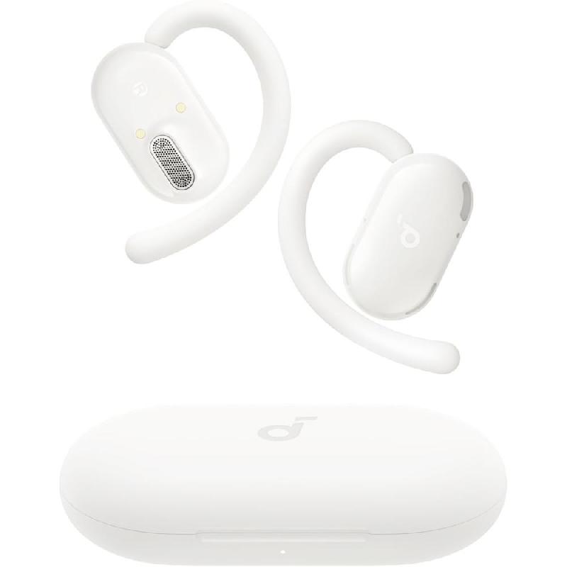 Anker Soundcore V20i Earbuds, Bluetooth, USB (Charging), Built-in Microphone, White