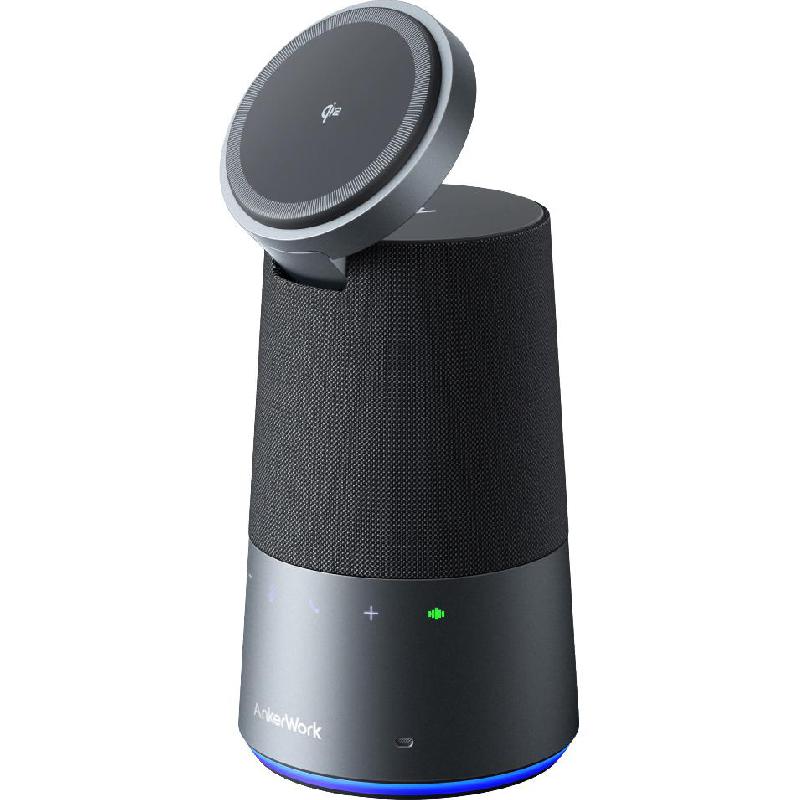 Anker AnkerWork S600 Conference Speaker, Bluetooth, up to 16 Hours Battery Life, Black