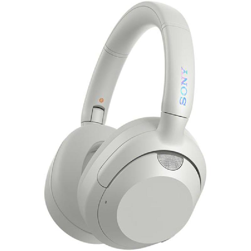 Sony WH-ULT900N Over-Ear Headphones, Noise Cancelling, Bluetooth, USB (Charging), Built-in Microphone, White