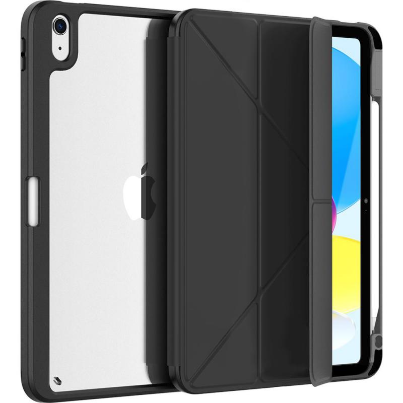 Techpick Flip Cover Tablet Case, for iPad Pro 13 M4, Black