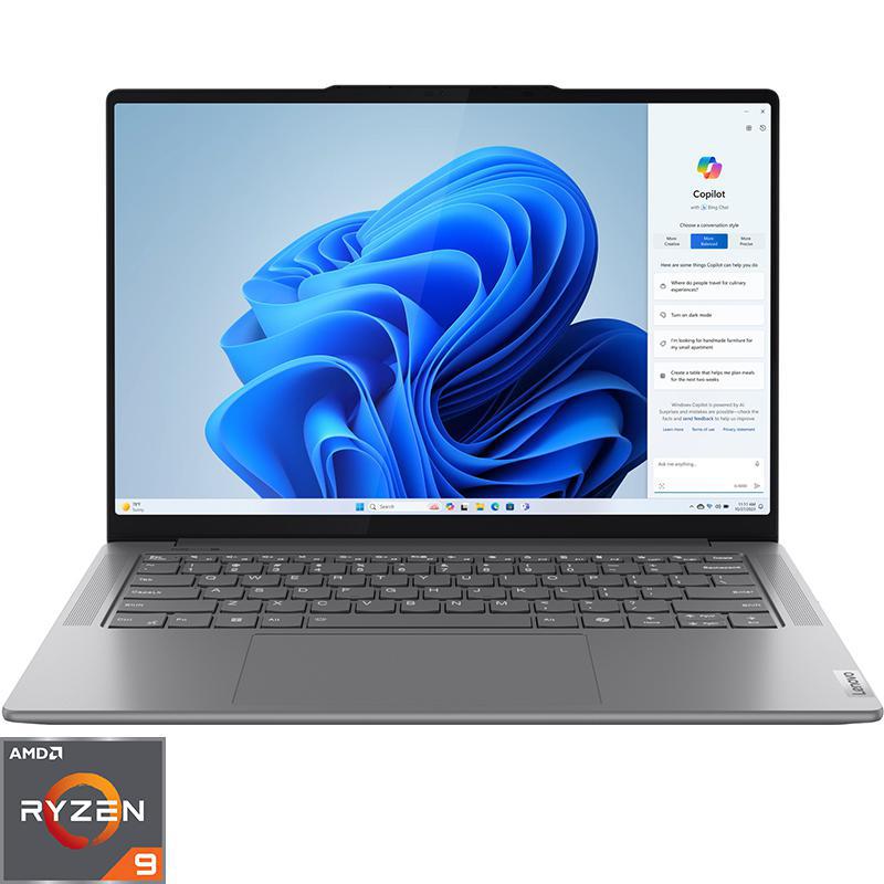Lenovo Yoga Pro 7 Laptop, AI with CoPilot+, 14.5", AMD Ryzen 9, 32 GB RAM, 1 TB SSD, Windows 11 Home