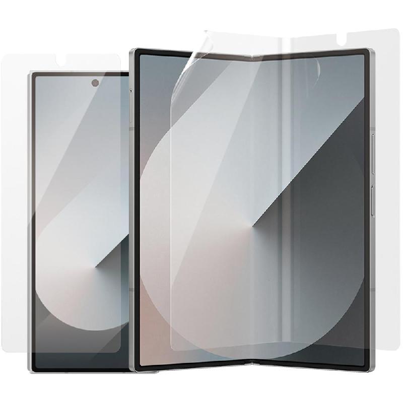 PanzerGlass Flip Fold Flex Case Friendly Smartphone Screen Protector, Tempered Glass, Edge-to-Edge, Black, for Samsung Galaxy Z Fold6