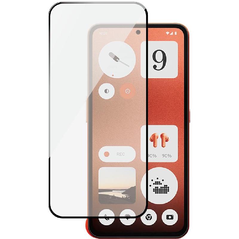 PanzerGlass SAFE Case Friendly Smartphone Screen Protector, Tempered Glass, Edge-to-Edge, Black, for Nothing CMF Phone 1