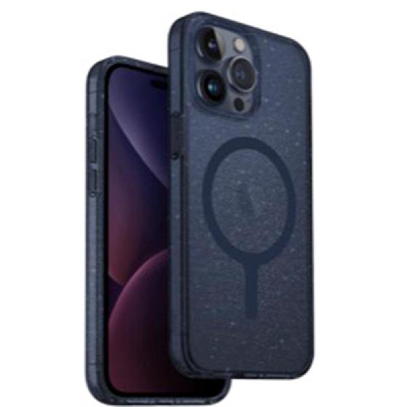 Uniq LifePro Xtreme Back Cover Mobile Case with MagSafe, for iPhone 15 Pro Max, Tincel Blue