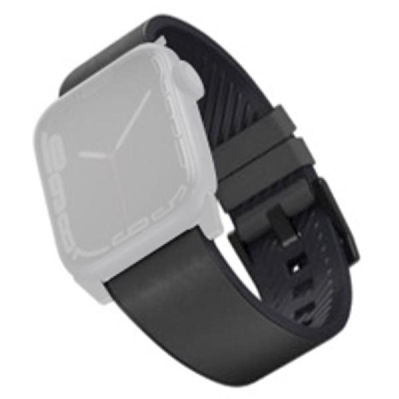 Uniq Straden Wrist Strap, for Watch Ultra 3/Watch Ultra 2/Watch Series 11 46/Watch Series 10 46, Waterproof Genuine Leather, Grey