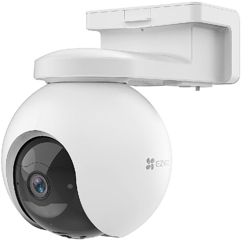 Ezviz EB8 4G Pan & Tilt Battery Camera, Works with Amazon Alexa/Google Assistant, White