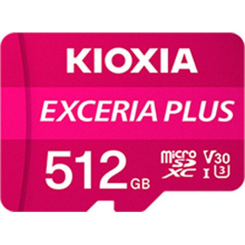 Kioxia Exceria G2 Micro SD, 512 GB, Class 10: Max 100 Mbps Speed Performance