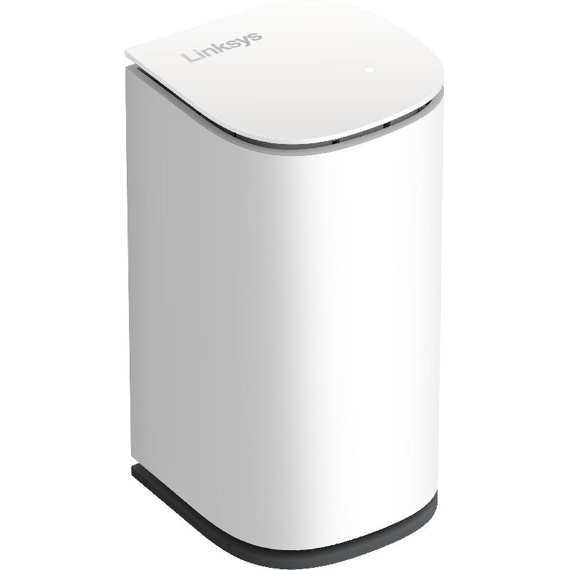 Linksys Velop Micro 6 (1-Pack) Whole Home Mesh Wi-Fi, up to 3000 Mbps, up to 150 Devices, Dual Band (2.4 GHz/5 GHz), Wi-Fi 6 (802.11ax), White