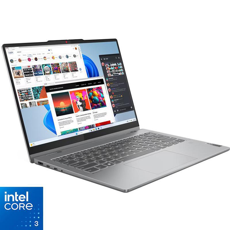 Lenovo IdeaPad Flex 5 2-in-1 Laptop - Convertible, 14", Intel Core 3, 8 GB RAM, 512 GB PCIe NVMe M.2 SSD, Windows 11 Home, Foldable