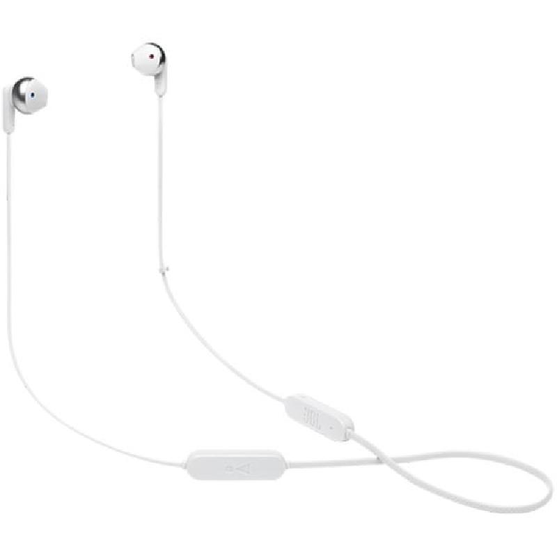 JBL Tune 215BT In-Ear Earphones, Bluetooth, USB (Charging), Built-in Microphone, White