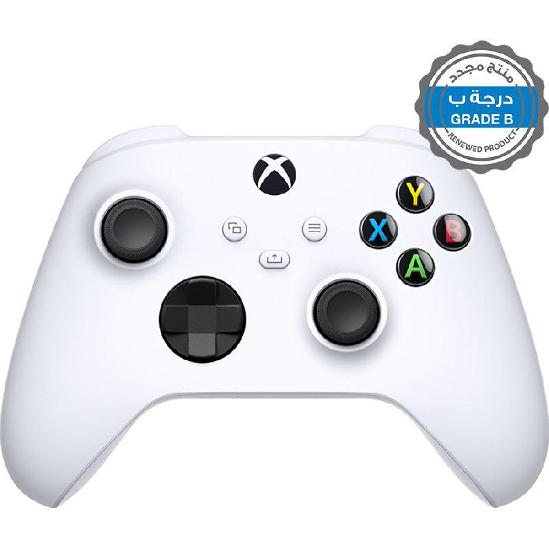 Renewed Grade B Microsoft Xbox Controller, Bluetooth, for Xbox One/Xbox Series X/Xbox Series S, Robot White