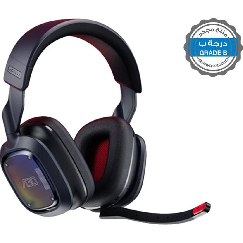 Renewed Grade B Astro A30 Gaming Headset, Bluetooth/Wireless, USB (Charging), Detachable Microphone, Navy