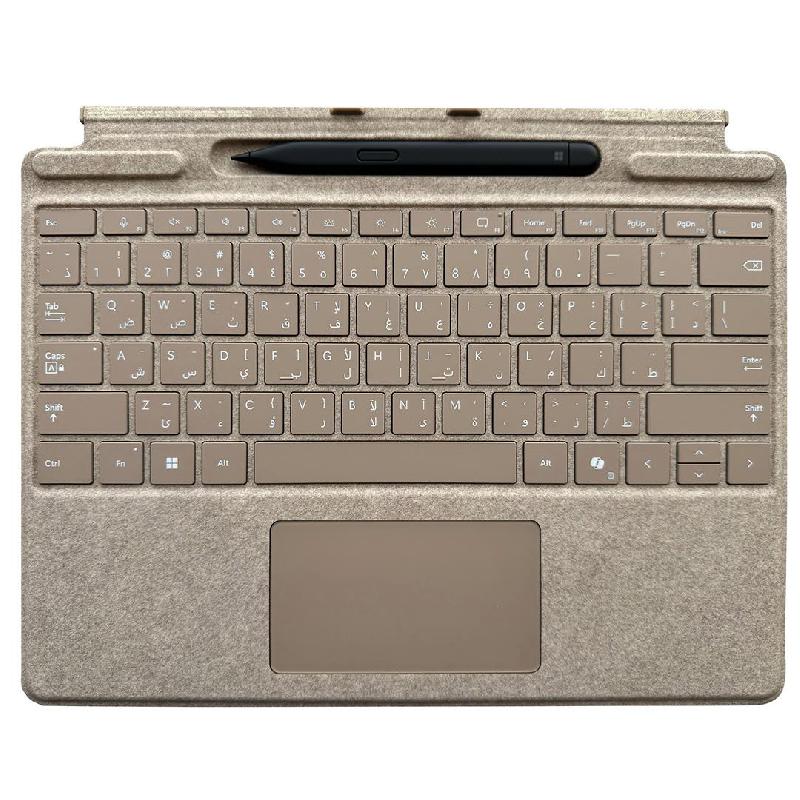 Microsoft Surface Pro Signature Keyboard + Slim Pen, Magnetic Attachment, for Microsoft Surface Pro 11, Oatmeal