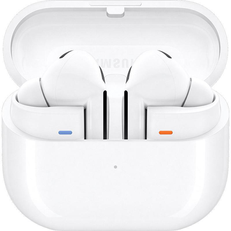 Samsung Galaxy Buds3 Pro Earbuds, Active Noise Cancelling, Bluetooth, USB-C, Built-in Microphone, White