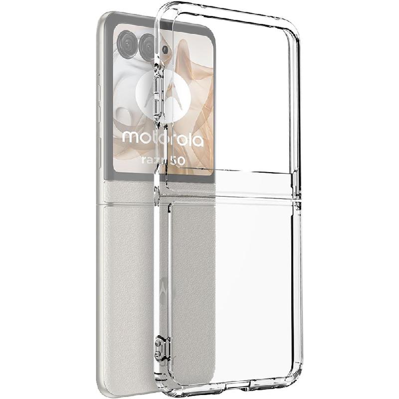 Araree Duple Back Cover Mobile Case, for Motorola razr 50, Clear