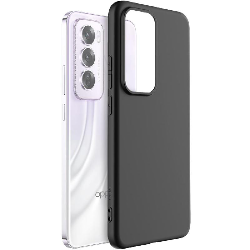 Araree A-Fit Back Cover Mobile Case, for OPPO Reno12 5G, Black