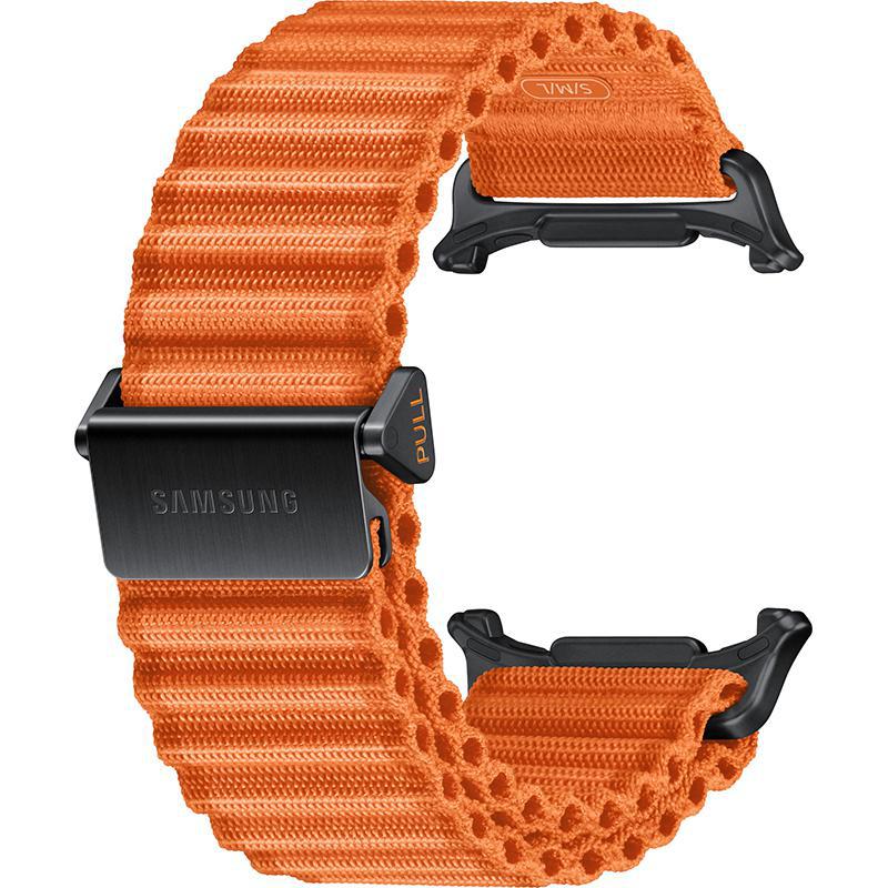 Samsung Galaxy Ultra Trail Band Wrist Strap, for Samsung Galaxy Watch Ultra, Fabric, Orange