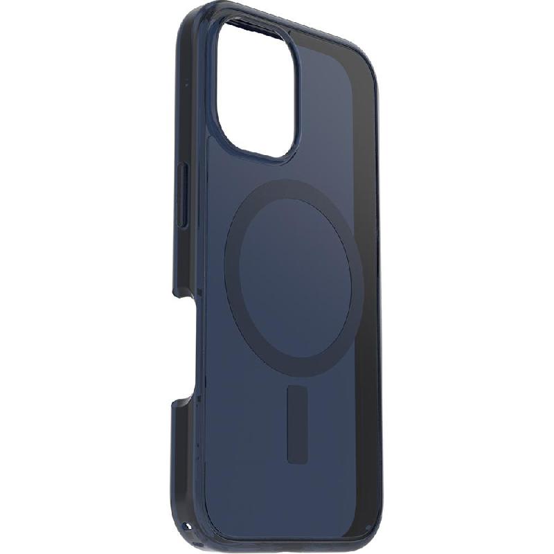 OtterBox Symmetry Series Back Cover Mobile Case with MagSafe, for iPhone 16, Blue Bear