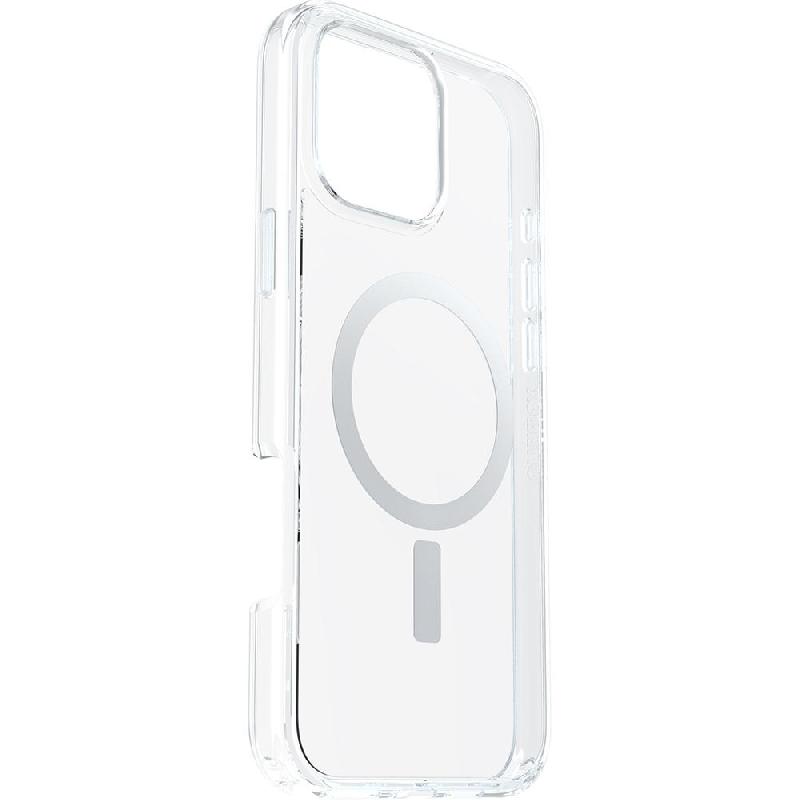 OtterBox Symmetry Series Back Cover Mobile Case with MagSafe, for iPhone 16 Pro Max, Clear