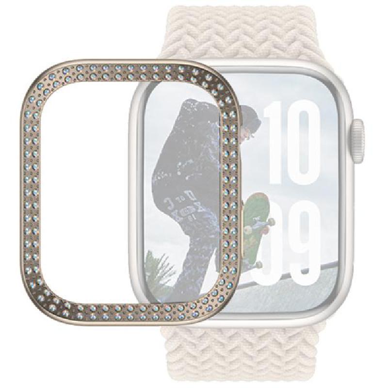 PanzerGlass Bling Bumper Smartwatch Fit Case, for Apple Watch Series 10 42, Gold