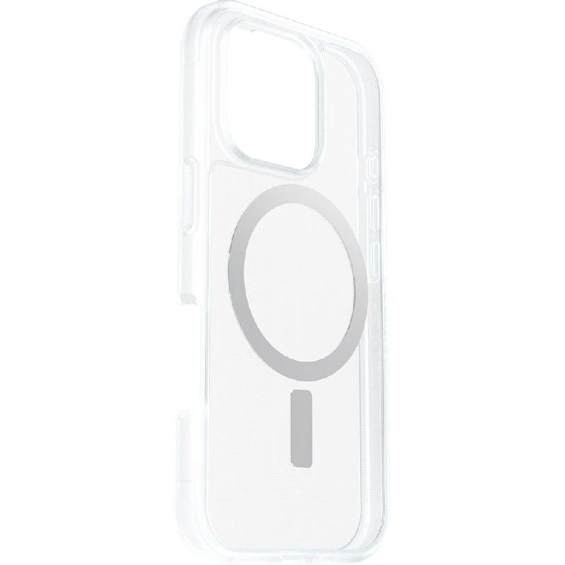 React Back Cover Mobile Case with MagSafe, for iPhone 16 Pro, Clear